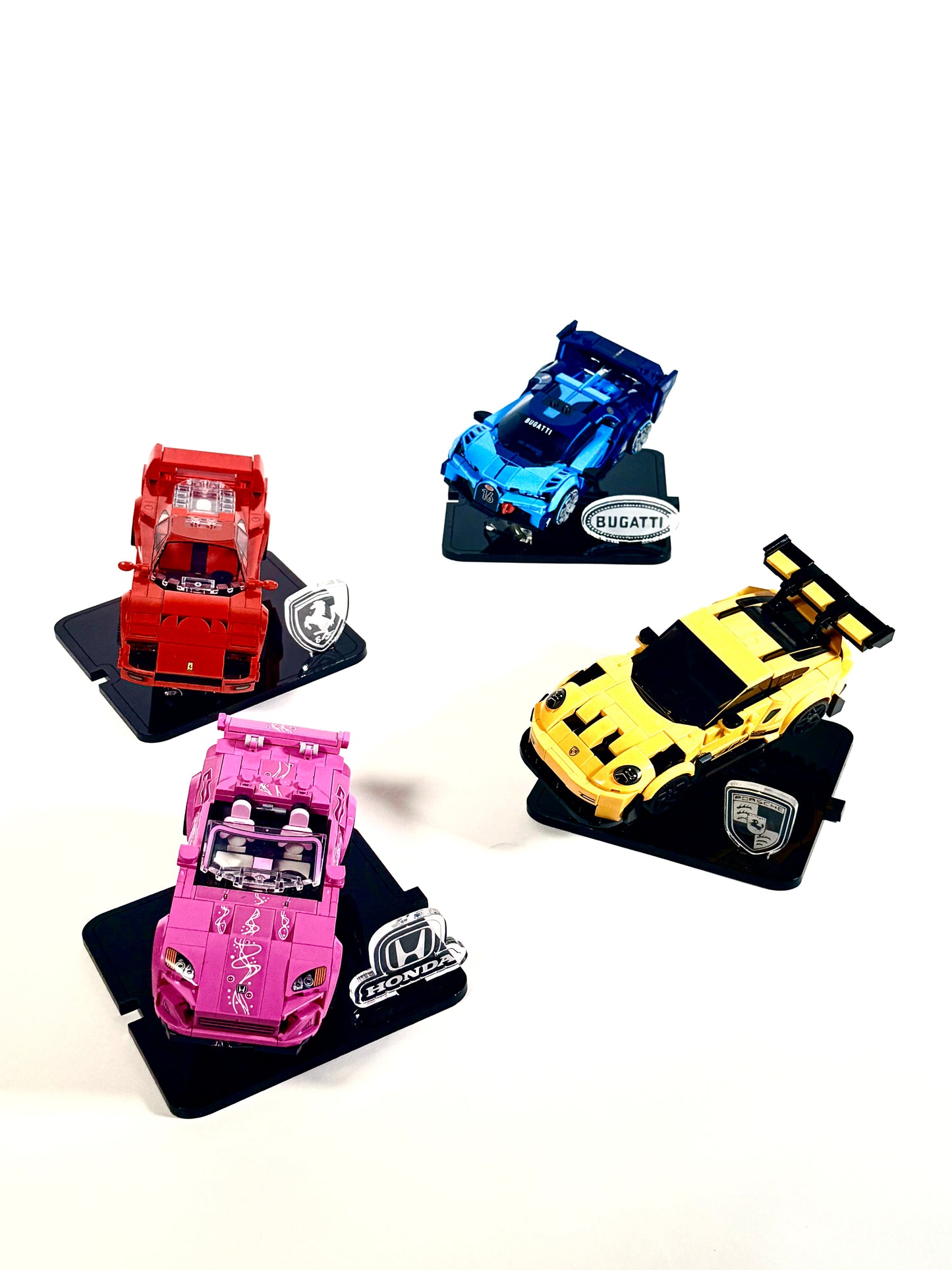 Display Stand for LEGO® Ferrari F40 Supercar Set# 76934