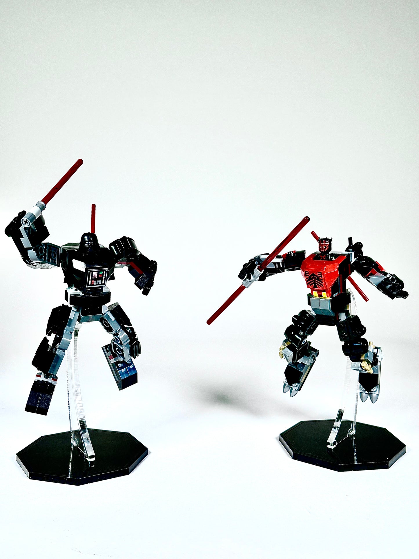 Universal Display Stand for LEGO® Mechs – Dynamic Action Pose Support