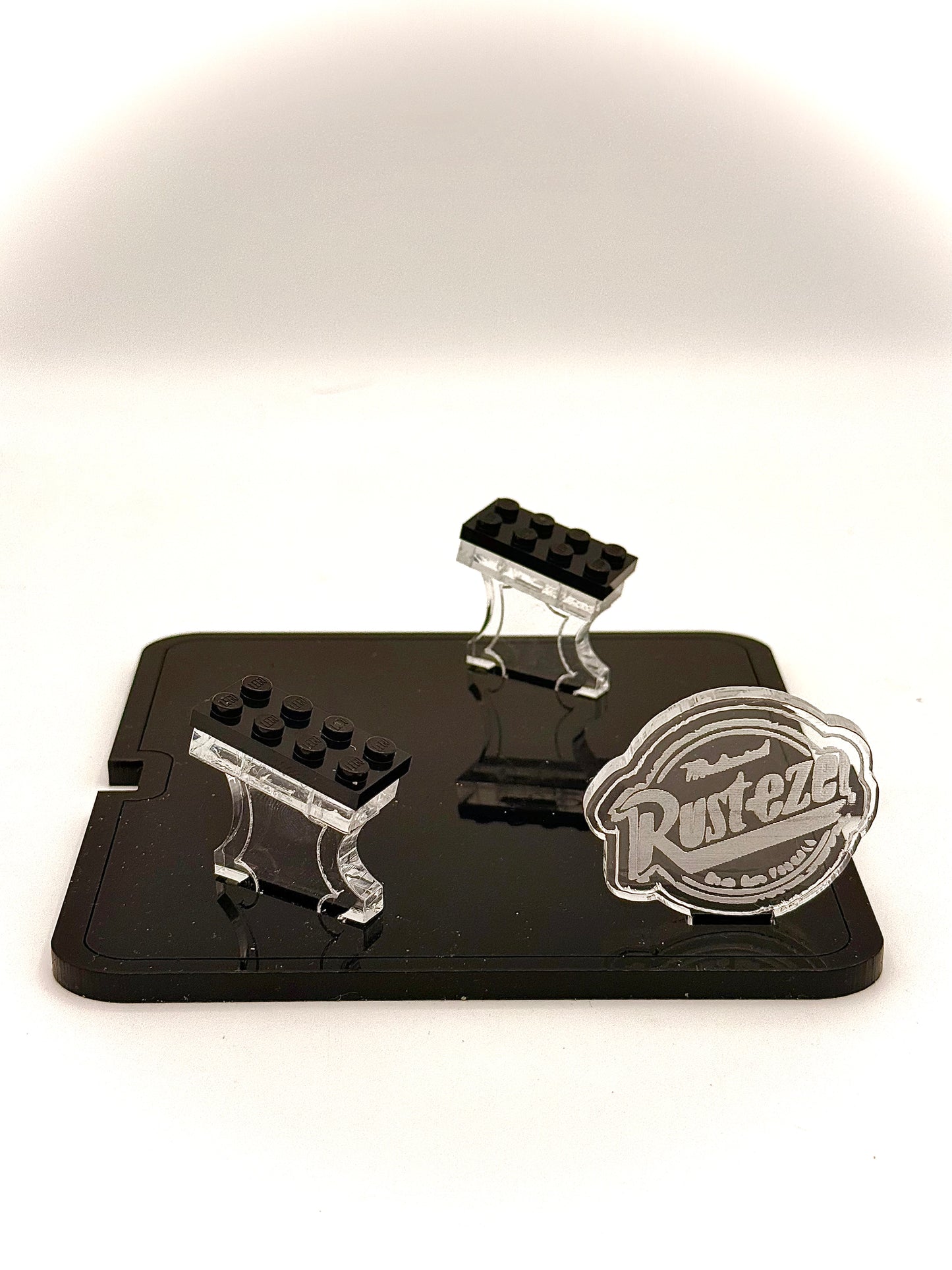 Display Stand for LEGO® Disney’s Lightning McQueen Speed Champions Car Set# 77255