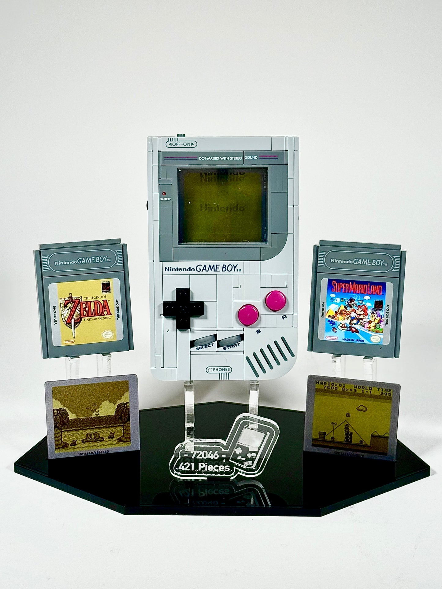 Display Stand designed for LEGO® Game Boy™ (72046)