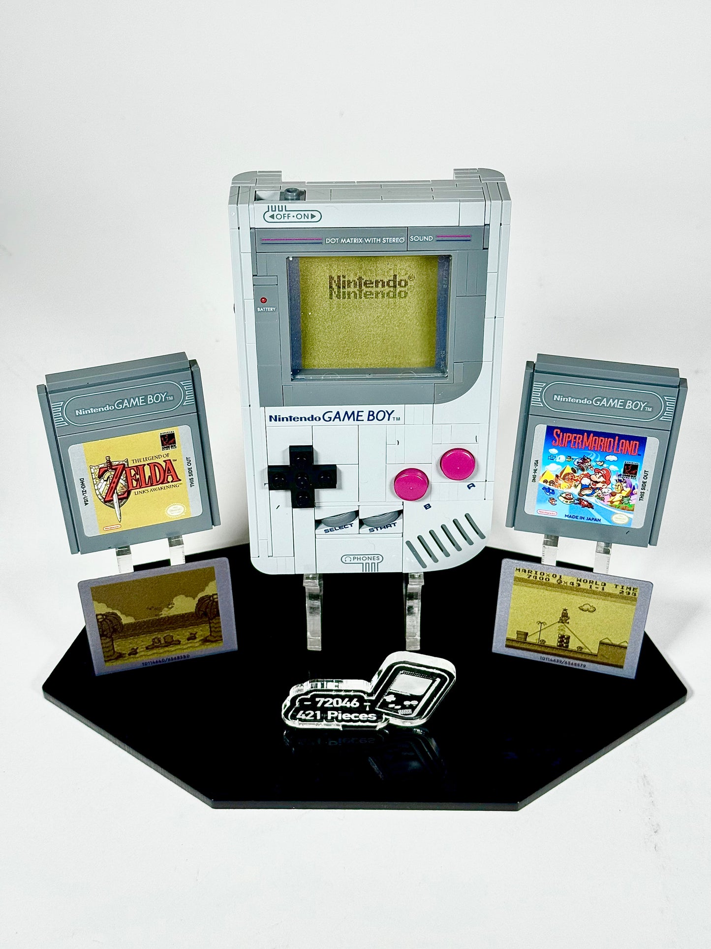 Display Stand designed for LEGO® Game Boy™ (72046)