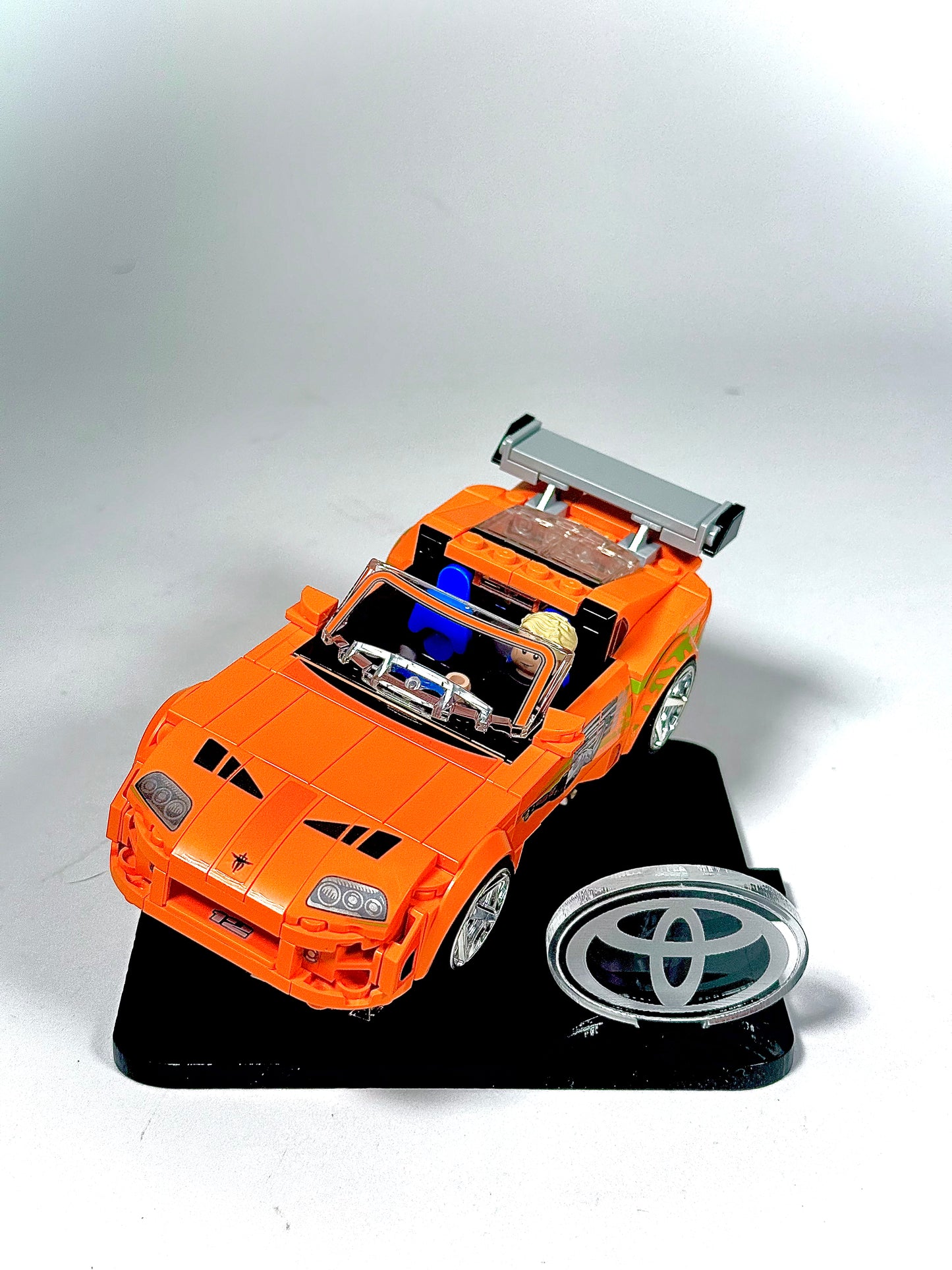 Display Stand for LEGO® The Fast and The Furious Toyota Supra MK4 Set# 77260