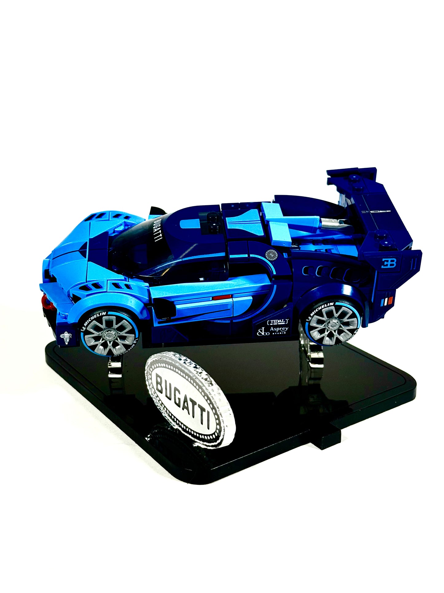 Display Stand for LEGO® Bugatti Vision GT Hyper Sports Car Set# 77253