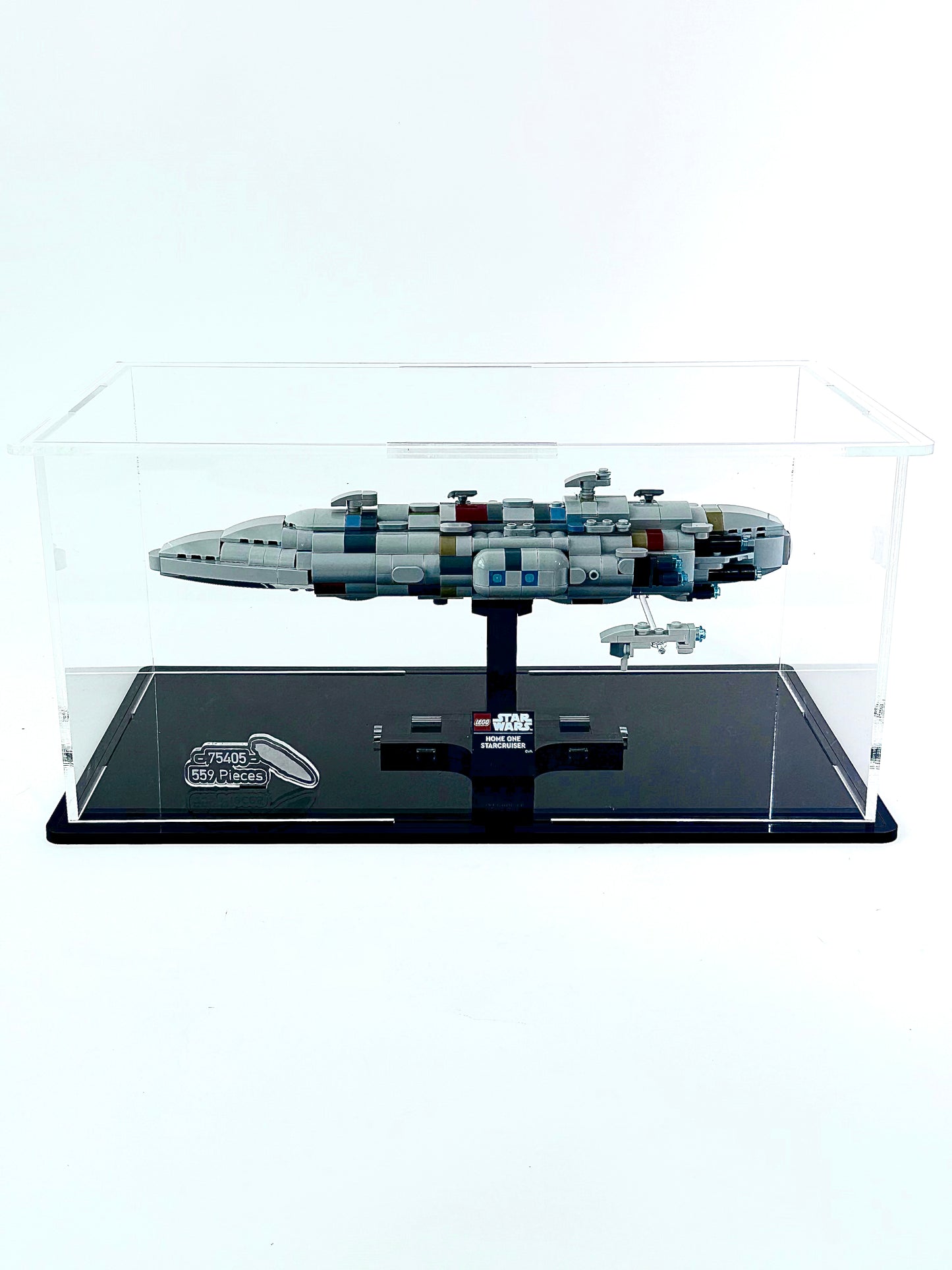 Display Case for LEGO® Star Wars Home One Starcruiser – Set 75405