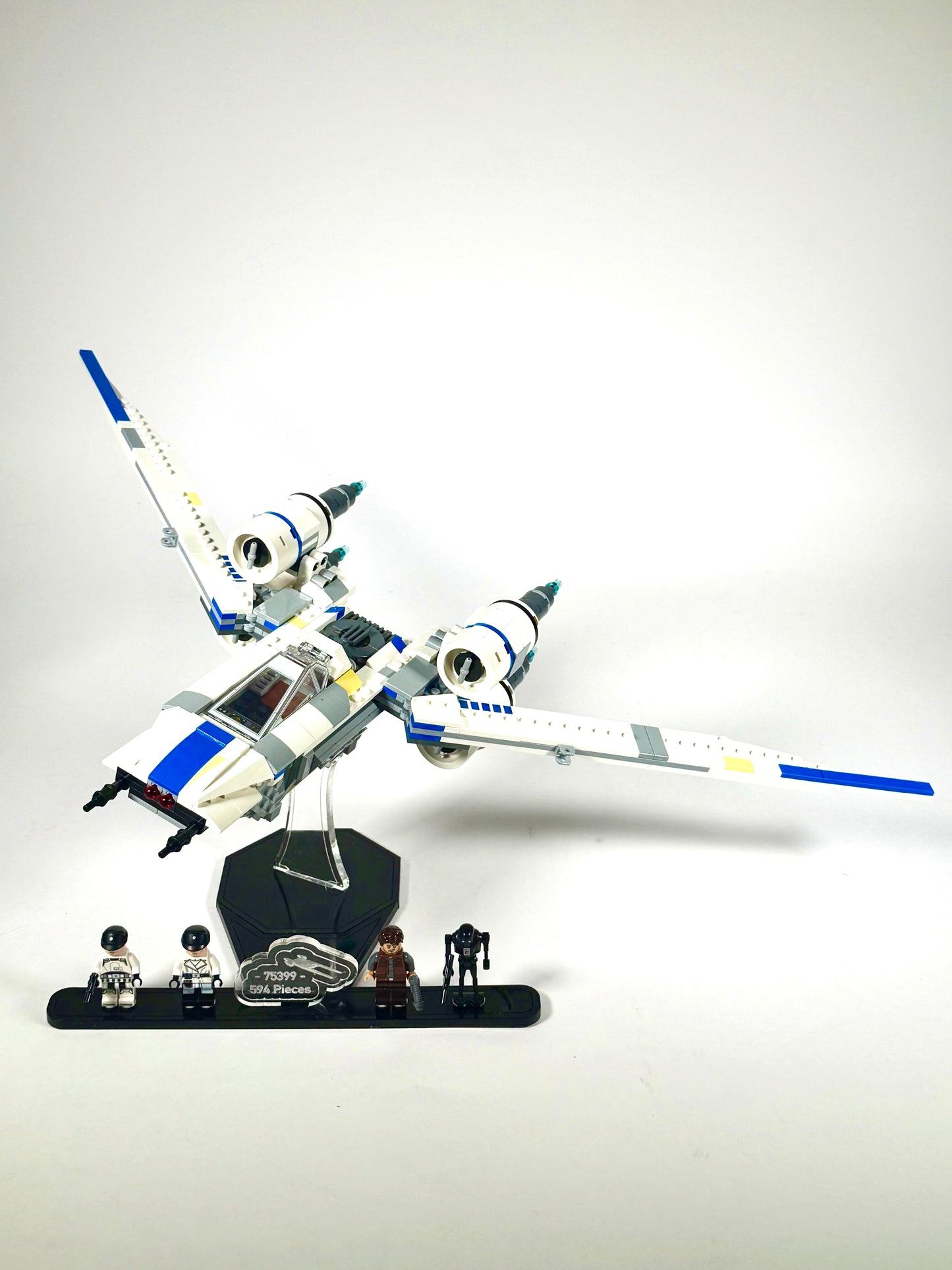 Display Stand designed for LEGO® Star Wars Rebel U-Wing Starfighter™ (75399)