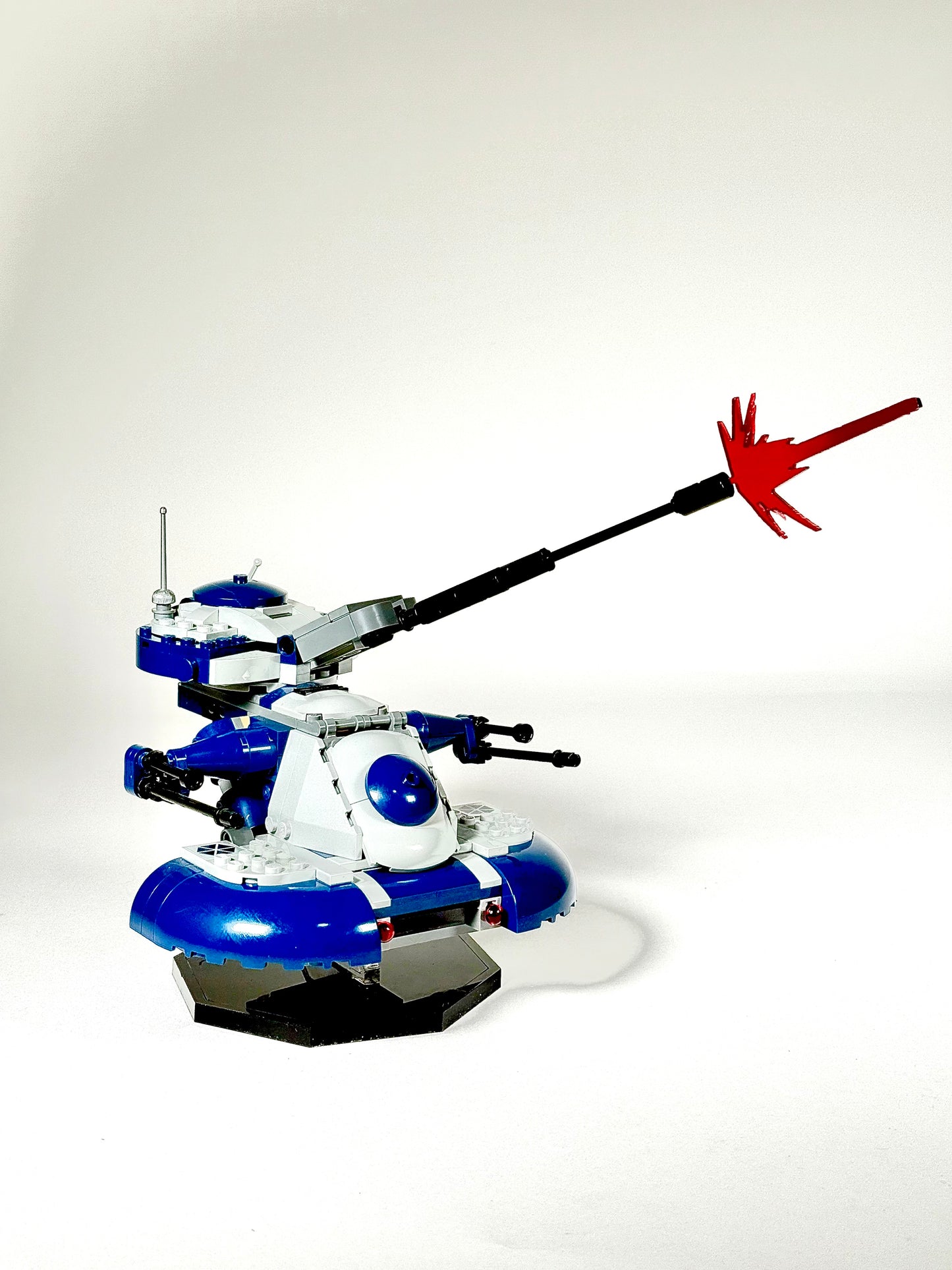 Sonoran Display and Play Stand for LEGO® Set 75283 – Armored Assault Tank (AAT™)