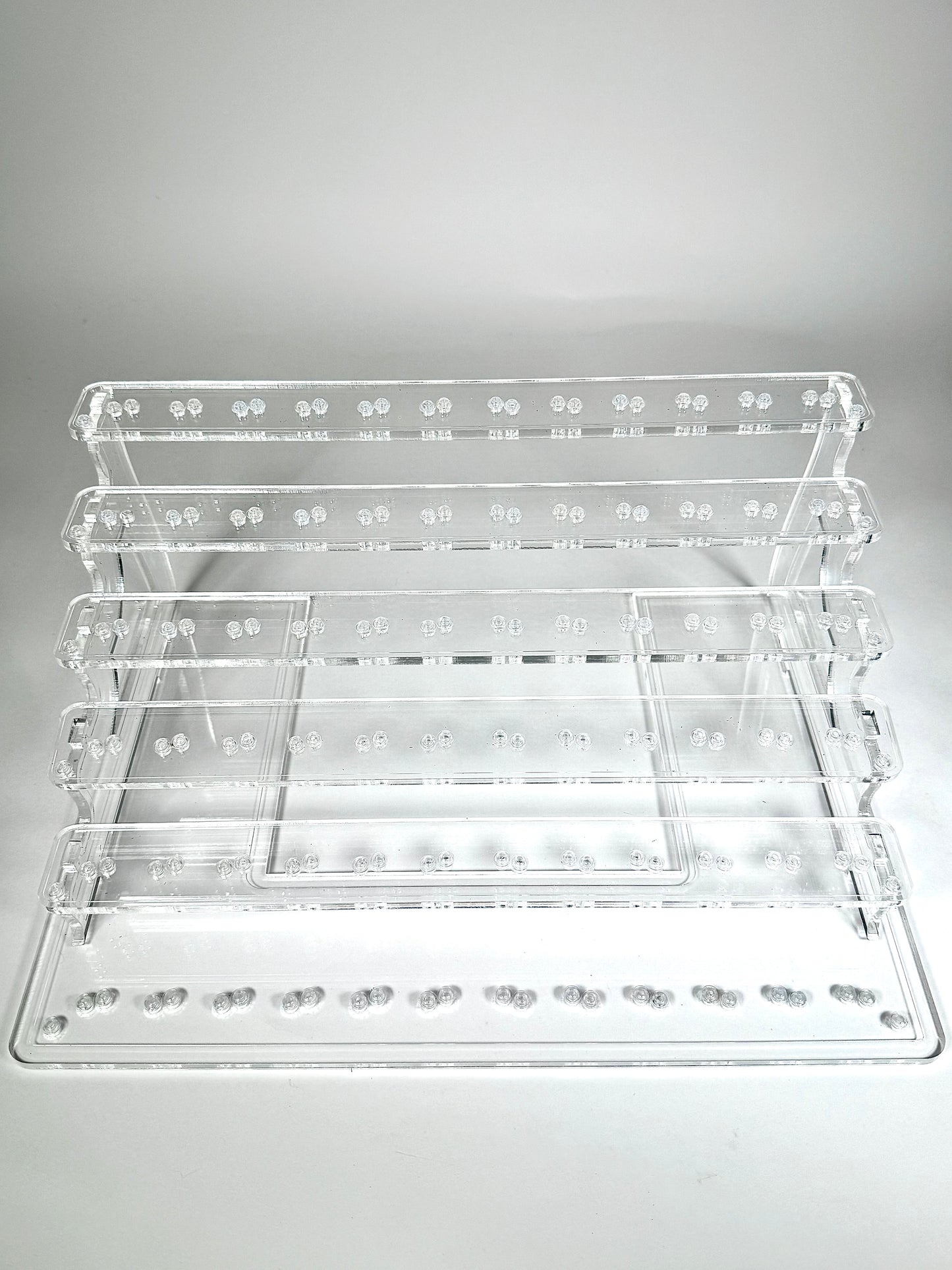 Display Stand for LEGO® Minifigures - 72-Figure Clear Acrylic Stand