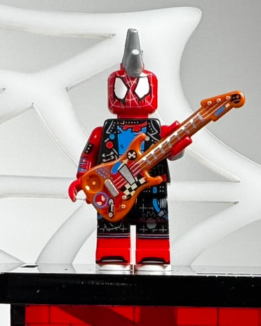 Minifigure Display Stand designed for LEGO® 71050 Spider-Man: Across the Spider-Verse Collectible Minifigure Series (3 Tier Stand)