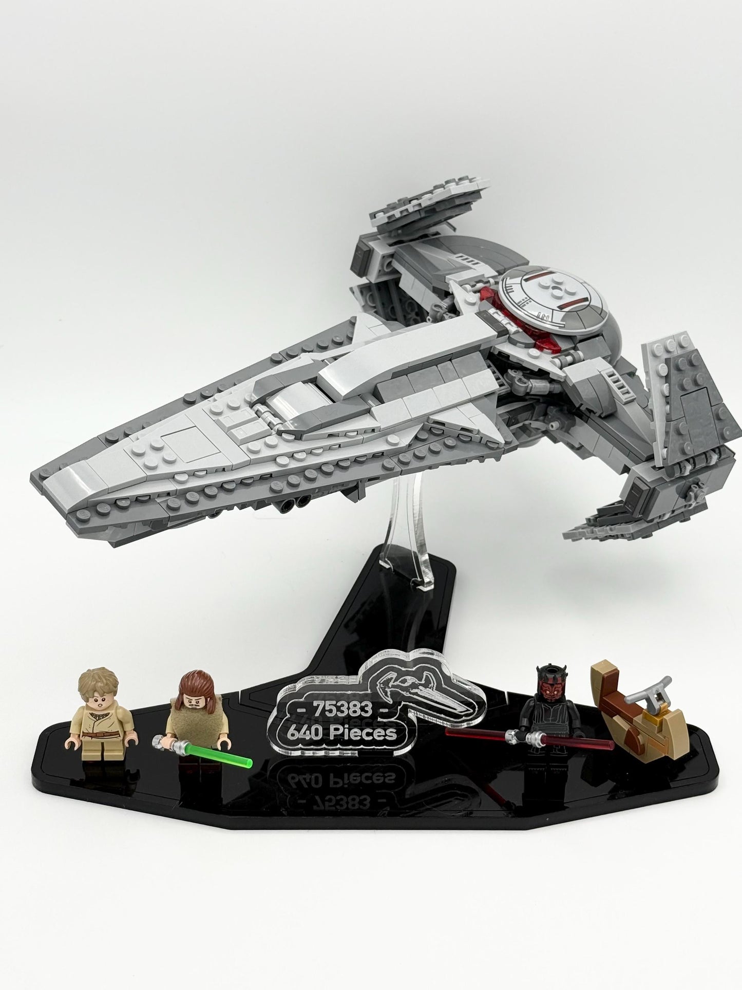 Display Stand for LEGO® set 75383 Darth Maul's Sith Infiltrator