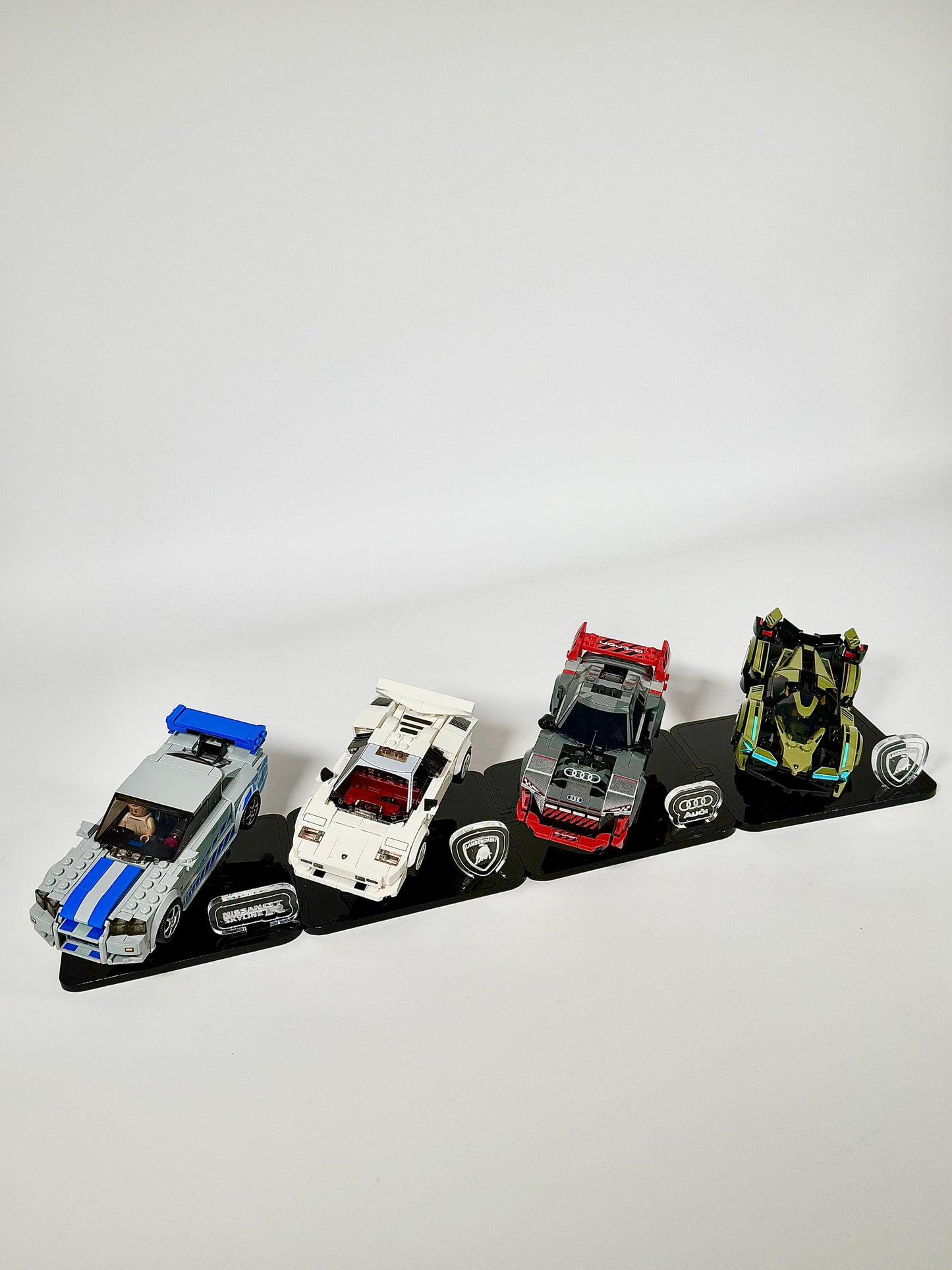 Display Stand for LEGO® Lamborghini Lambo V12 Vision GT Super Car Set# 76923