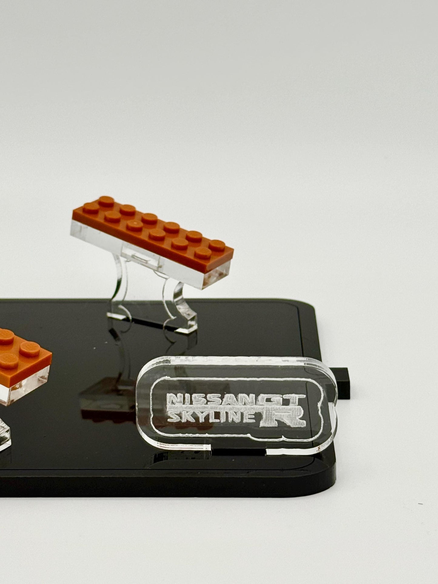 Display Stand for LEGO® 2 Fast 2 Furious Nissan Skyline GT-R (R34) Set# 76917